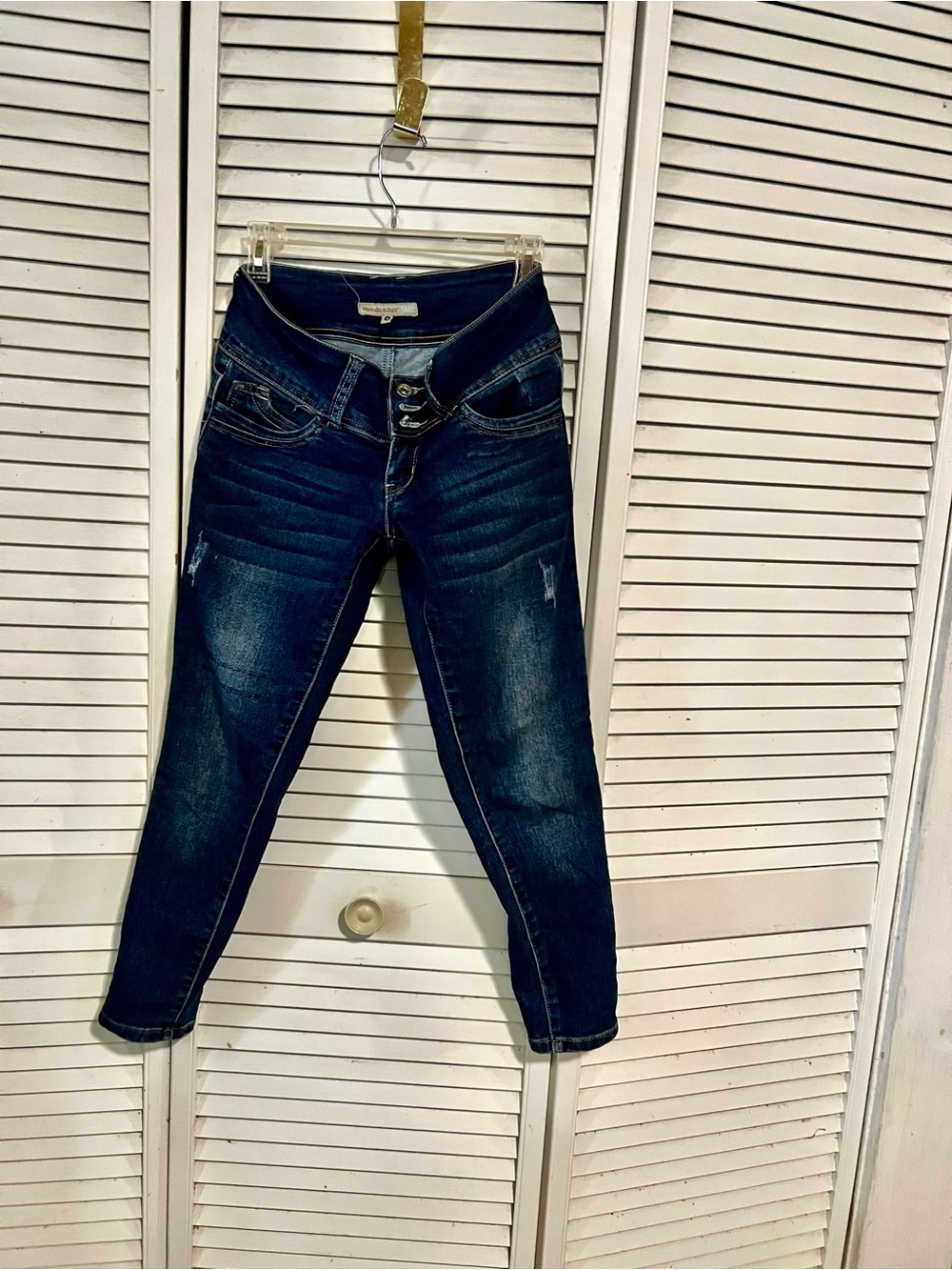 Women’s Stretch Jeggings in Dark Indigo Blue